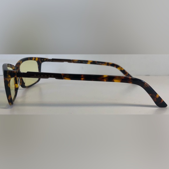 Gunnar Haus Tortoise Frame Computer Glasses w/ Amber Lens 53-15-140 Case Inc. - Picture 4 of 9